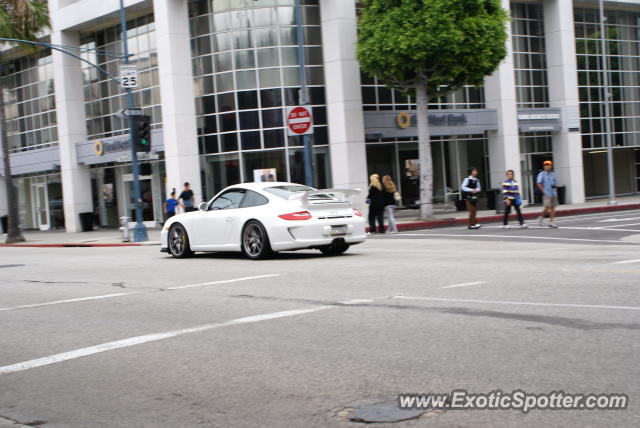 Porsche 911 GT3 spotted in Beverly Hills, California