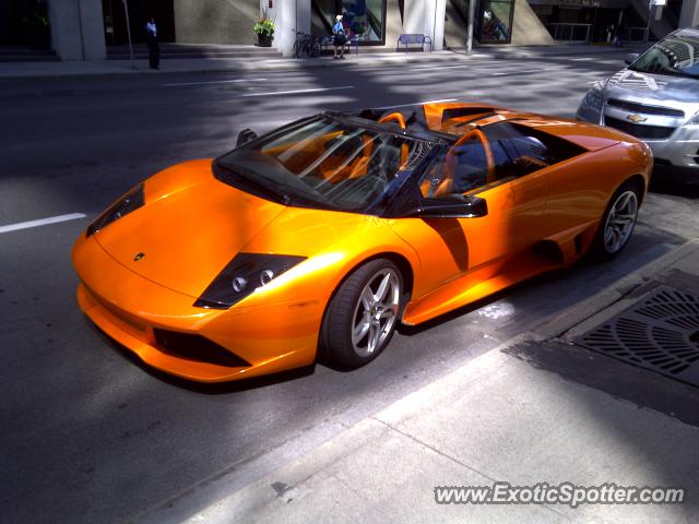 Lamborghini Murcielago spotted in Calgary, Canada