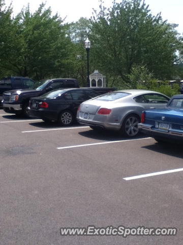 Bentley Continental spotted in Pittsburgh, Pennsylvania