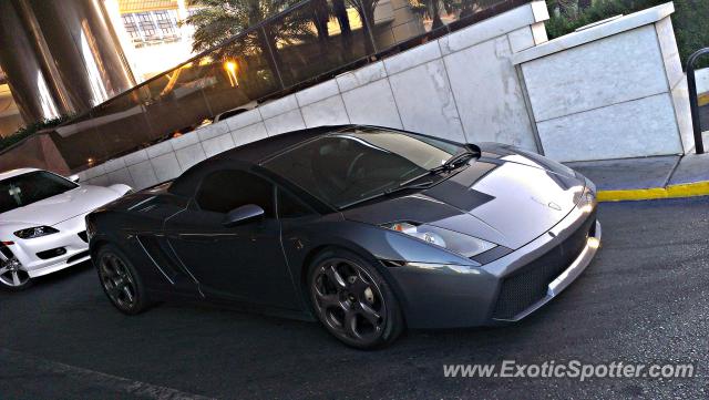 Lamborghini Gallardo spotted in Las Vegas, Nevada