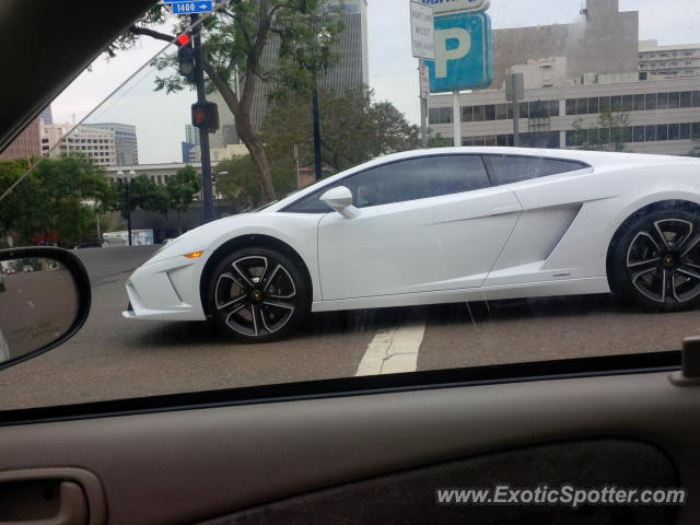 Lamborghini Gallardo spotted in San Diego, California