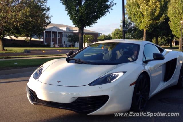 Mclaren MP4-12C spotted in Holland, Michigan