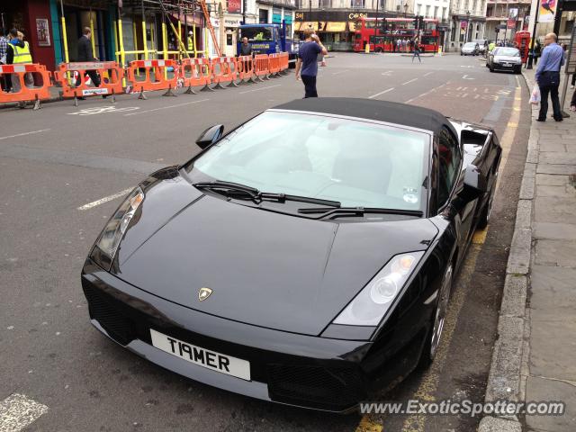 Lamborghini Gallardo spotted in Greenwich, United Kingdom