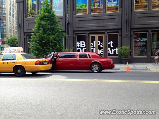 Rolls Royce Phantom spotted in Manhattan, New York