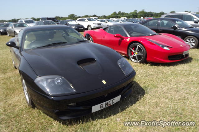 Ferrari 550 spotted in Goodwood, United Kingdom