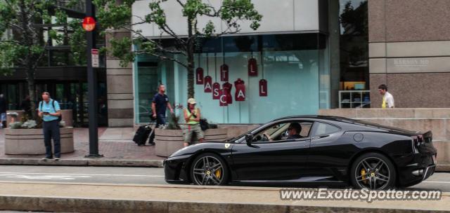 Ferrari F430 spotted in Boston, Massachusetts