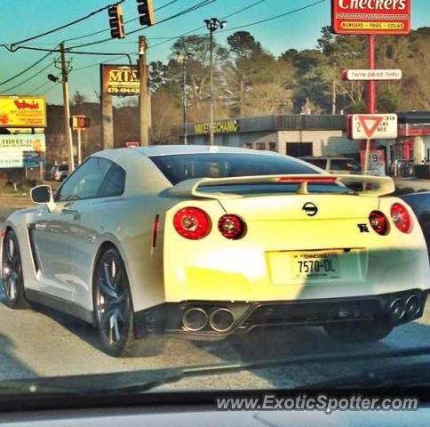 Nissan GT-R spotted in Woodstock, Georgia