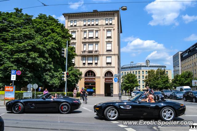 Mercedes SLS AMG spotted in Munich, Germany