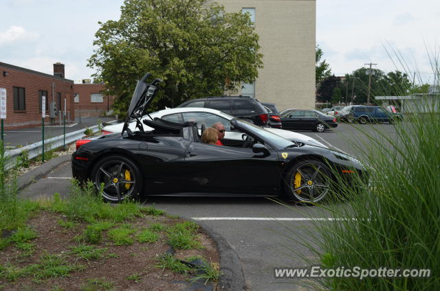 Ferrari 458 Italia spotted in West Hartford, Connecticut