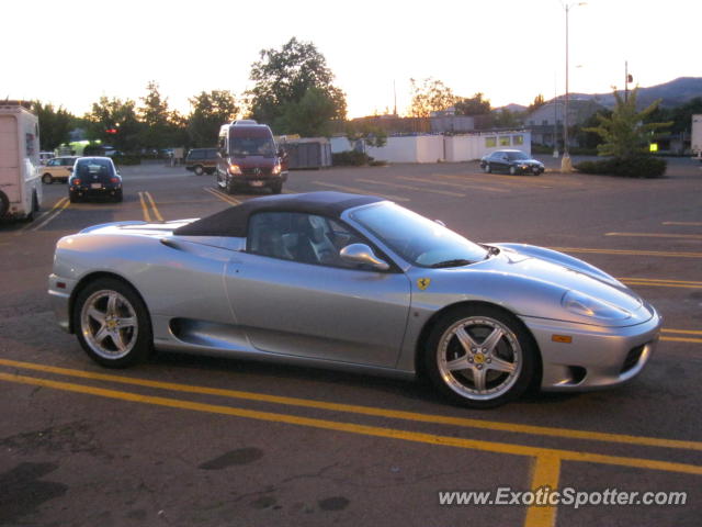 Ferrari 360 Modena spotted in Ashland, Oregon