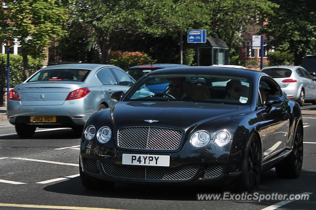 Bentley Continental spotted in York, United Kingdom