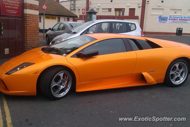 Lamborghini Murcielago spotted in Gorleston, United Kingdom