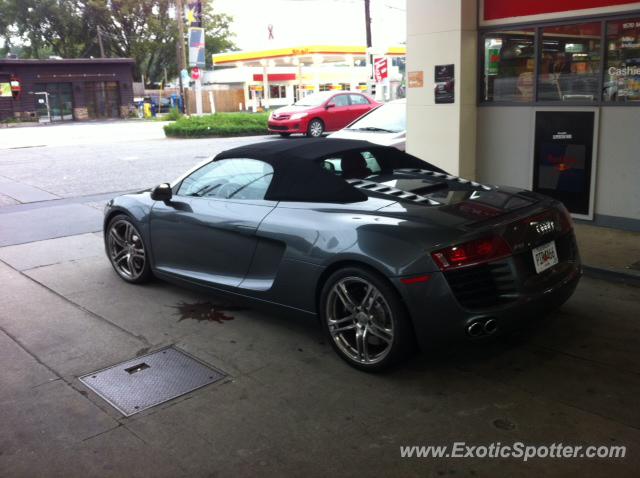 Audi R8 spotted in Atlanta, Georgia