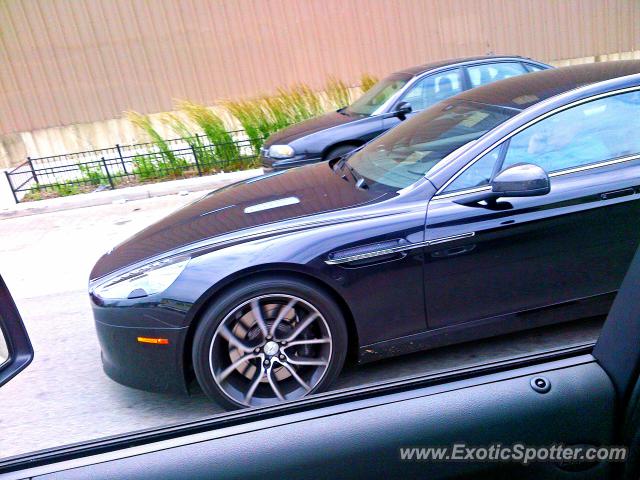 Aston Martin Rapide spotted in Chicago, Illinois