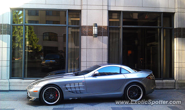 Mercedes SLR spotted in Toronto, Ontario, Canada