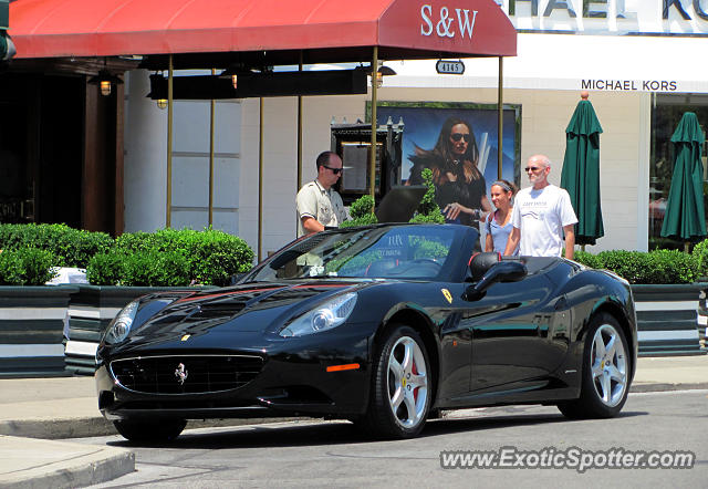 Ferrari California spotted in Columbus, Ohio