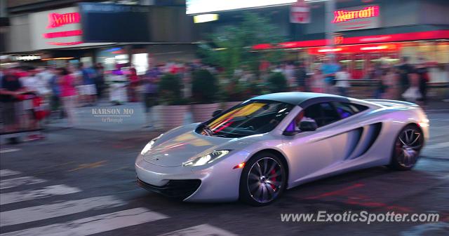 Mclaren MP4-12C spotted in New York City, New York