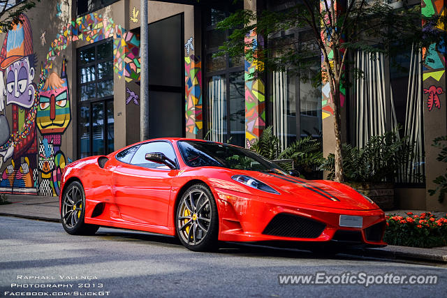 Ferrari F430 spotted in Sao Paulo, Brazil