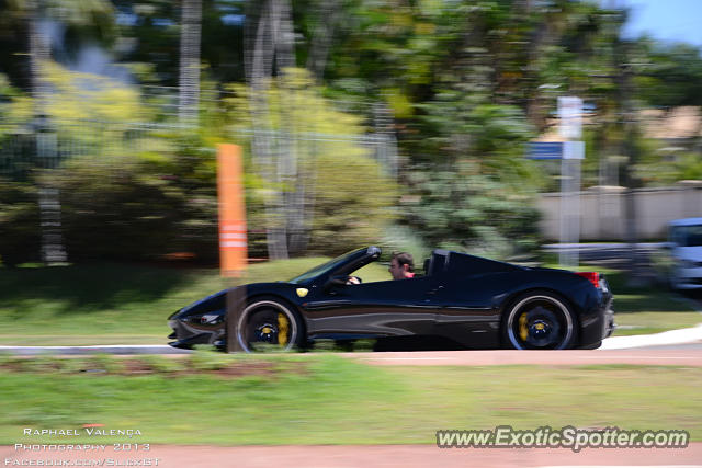 Ferrari 458 Italia spotted in Goiania, Brazil