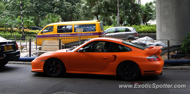 Porsche 911 GT2 spotted in Hong Kong, China