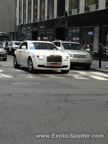 Rolls Royce Ghost spotted in New York City, New York