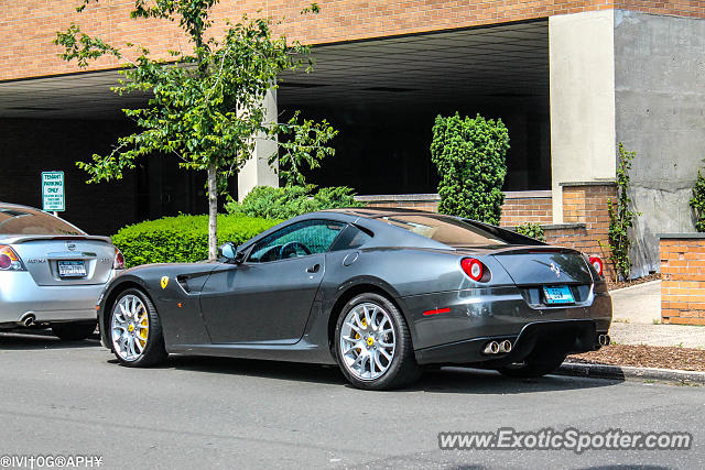 Ferrari 599GTB spotted in Greenwich, Connecticut