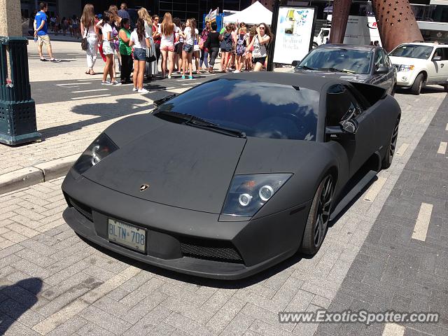 Lamborghini Murcielago spotted in Toronto, Canada