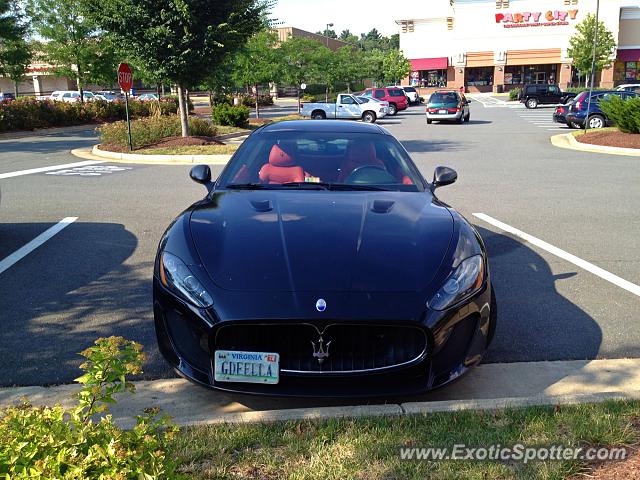 Maserati GranTurismo spotted in Leesburg, Virginia