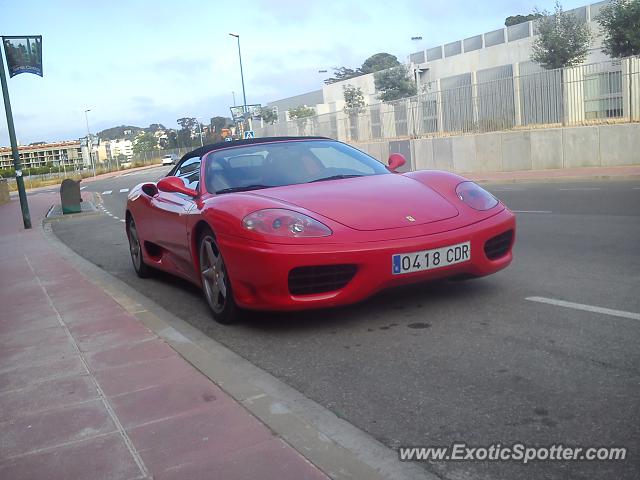 Ferrari 360 Modena spotted in Lloret de Mar, Spain