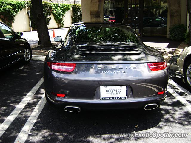 Porsche 911 spotted in Dallas, Texas