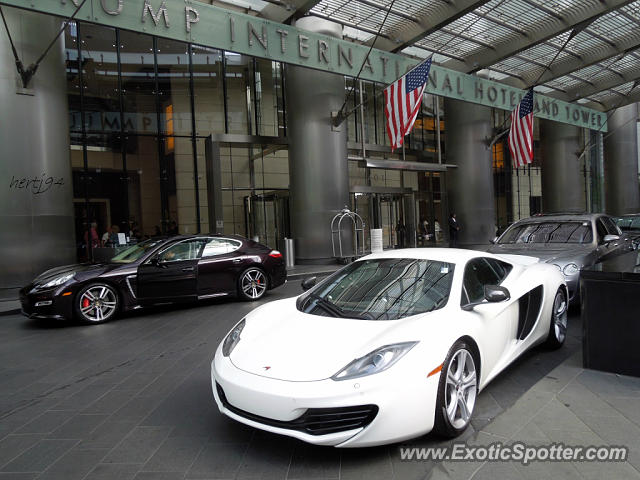 Mclaren MP4-12C spotted in Chicago, Illinois