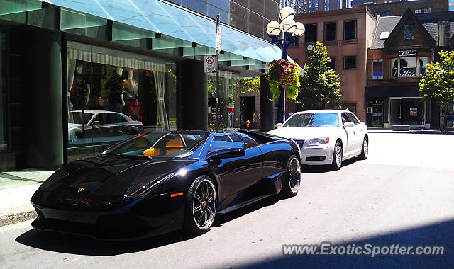 Lamborghini Murcielago spotted in Toronto, Ontario, Canada