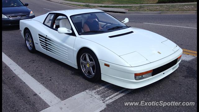 Ferrari Testarossa spotted in Castle rock, Colorado