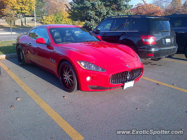 Maserati GranTurismo spotted in Burlington, Canada