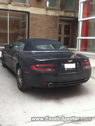 Aston Martin DB9 spotted in Toronto Ontario, Canada