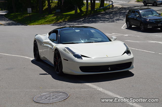 Ferrari 458 Italia spotted in Hartsdale, New York