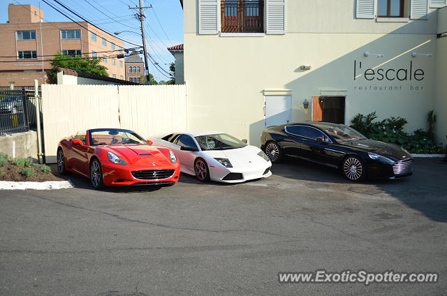 Lamborghini Murcielago spotted in Greenwich, Connecticut