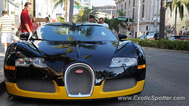 Bugatti Veyron spotted in Beverly Hills, California