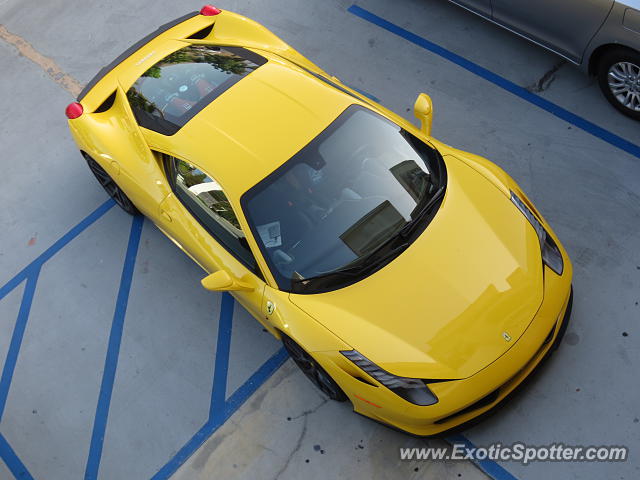 Ferrari 458 Italia spotted in Walnut, California