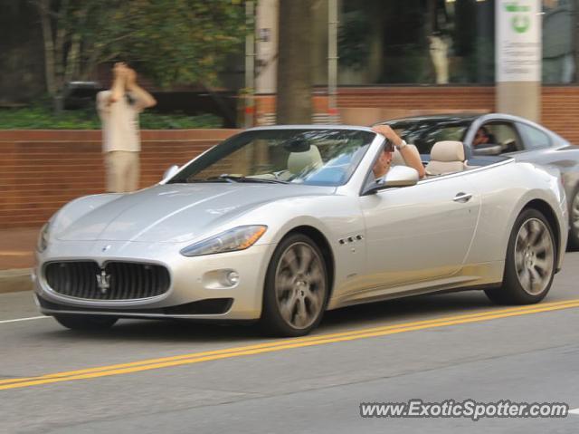 Maserati GranCabrio spotted in DistrictColumbia, Washington