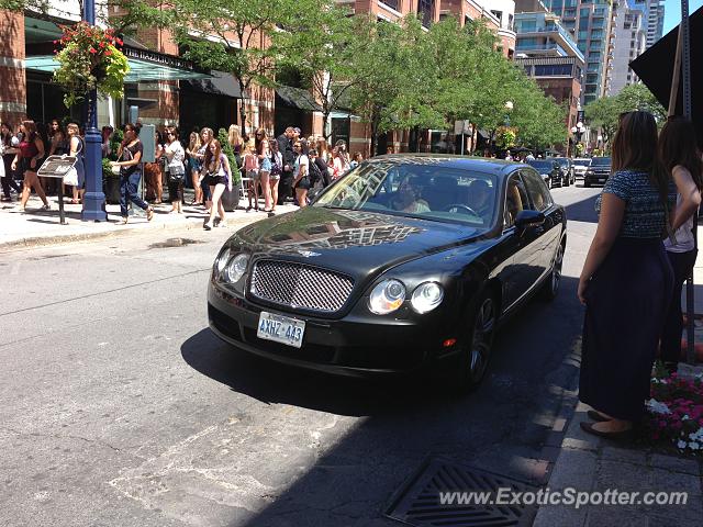 Bentley Continental spotted in Toronto, Canada