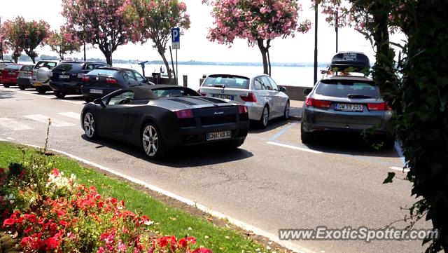 Lamborghini Gallardo spotted in Garda lake, Italy