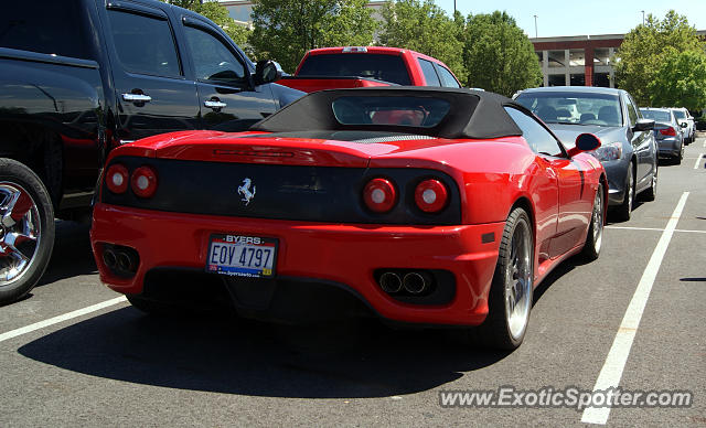 Ferrari 360 Modena spotted in Columbus, Ohio