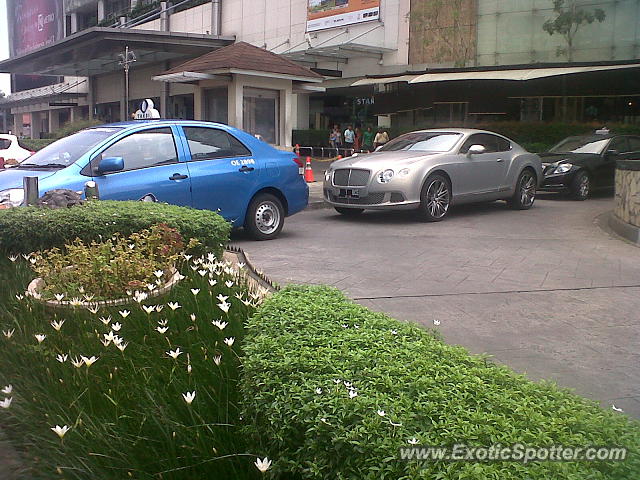 Bentley Continental spotted in Jakarta, Indonesia