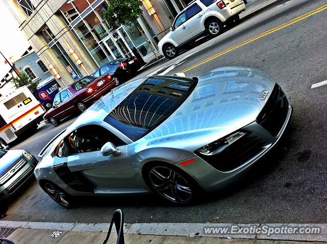 Audi R8 spotted in Raleigh, North Carolina