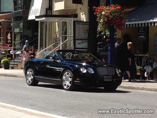 Bentley Continental spotted in Toronto, Canada