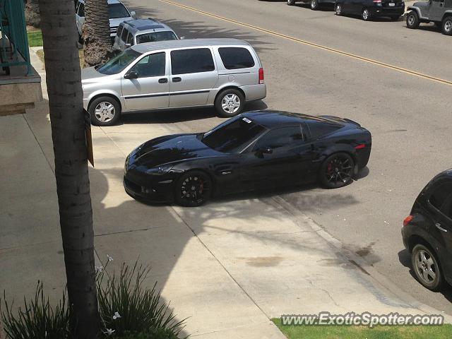 Chevrolet Corvette Z06 spotted in Huntington Beach, California