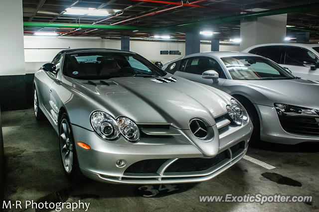 Mercedes SLR spotted in Sandton, South Africa