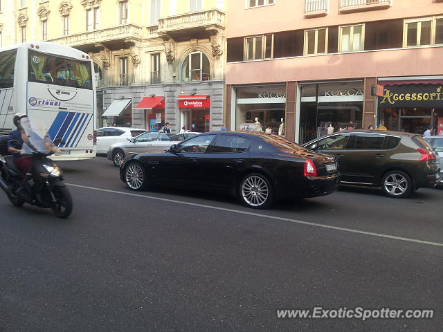 Maserati Quattroporte spotted in Milano, Italy