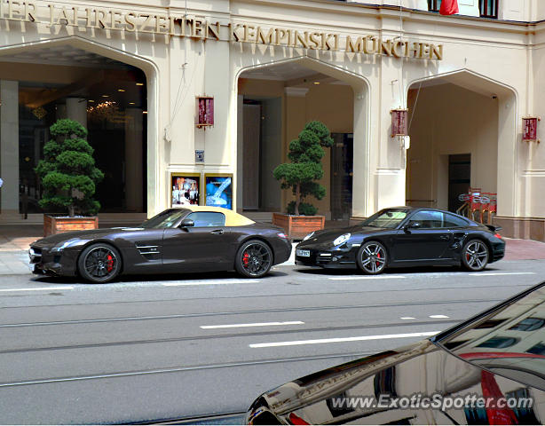 Mercedes SLS AMG spotted in Munich, Germany